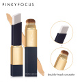 Pinky Focus Concealer Plus Brush Double Head Stick Long Lasting Invisible Face Makeup For Wholesale Private Label